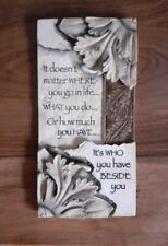 Ceramic hanging plaque for sale  BATLEY