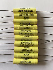 Sprague capacitor 0.022uf for sale  DERBY
