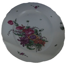 Usado, Antiguo plato de porcelana francesa floral del siglo XIX porcelana Francia segunda mano  Embacar hacia Argentina