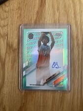 Used, 2021 Chrome OTE Overtime Elite Aqua and Red Refractor # /99 Alexandre Sarr Auto for sale  Shipping to South Africa