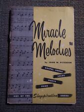 Vintage miracle melodies for sale  Hudson