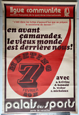 Affiche politique originale d'occasion  Chartres