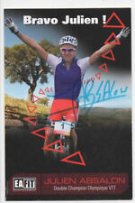 Cyclisme autographe julien d'occasion  France