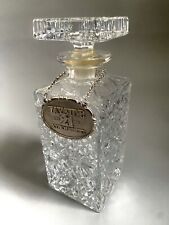 Vintage glass whiskey for sale  BARNARD CASTLE