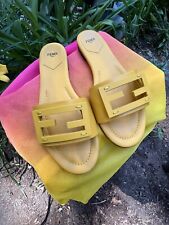 Fendi yellow leather for sale  Atlanta