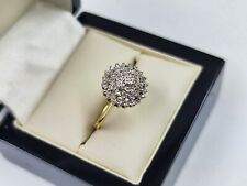 Vintage 9CARAT Gold Ring Diamond Size P1/2  Hallmarked , used for sale  Shipping to South Africa