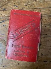 Notebook de cortesia IMPORT MERCHANTS Laura & Melrose South Australia c1910 comprar usado  Enviando para Brazil