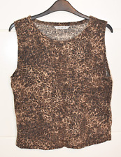 Knitted leopard print for sale  RICHMOND