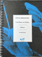 Carl Maria von Weber - Partitura vocal Oberon de Novello Publishing UK Spiral Bound segunda mano  Embacar hacia Argentina