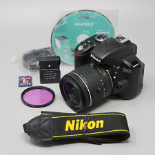 Cámara réflex digital Nikon D3300 - negra (Kit con lente AF-S DX VRII 18-55 mm) - ¡156 clics!, usado segunda mano  Embacar hacia Argentina