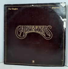 Disco de vinil THE CARPENTERS The Singles 1969-1973 LP SP-3601 Greatest Hits A&M, usado comprar usado  Enviando para Brazil