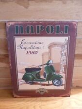 Blechschild napoli vespa gebraucht kaufen  Laar,-Herringhausen