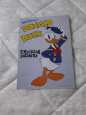 Knitting pattern donald for sale  CHESTERFIELD
