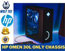Used, HP Omen 30L ATX Mid Tower Gaming PC Computer Case Glass RGB NO PSU MOTHERBOARD for sale  Shipping to South Africa