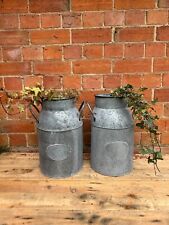 Set rustic galvanised for sale  Shipping to Ireland