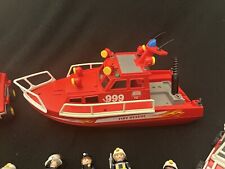 Playmobile fire boat for sale  LONDON