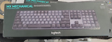 Usado, Autêntico Logitech MX teclado mecânico sem fio iluminado grafite tátil comprar usado  Enviando para Brazil