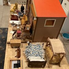 Used, Vtg Lundby Sweden Mid Century Dollhouse + All Furnishing Extras for sale  Shipping to South Africa
