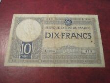 Billet 10f maroc d'occasion  Foix