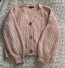 Cardigan versized rosa gebraucht kaufen  Hamburg