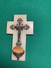 Ancien crucifix benitier d'occasion  Saint-Julien-en-Genevois