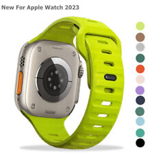 Pulseira esportiva de silicone para Apple Watch Ultra 49mm iWatch Series 9 8 7 6 SE 5  comprar usado  Enviando para Brazil