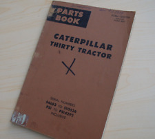 Catálogo manual de peças de trator CATERPILLAR THIRTY vintage 30 S4 comprar usado  Enviando para Brazil