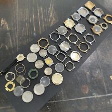 Vintage Watch Case Lot, Caravelle, Berco, Elgin, Timex & More, Aluminum & Steel for sale  Shipping to South Africa