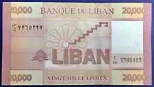 Lebanon banknote 2019 d'occasion  Expédié en Belgium
