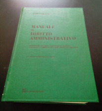 manuale diritto amministrativo casetta usato  Torino