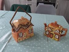 Thatched cottage teapot for sale  SPENNYMOOR