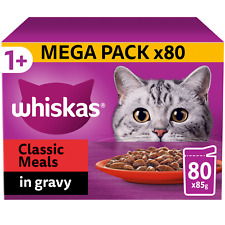 80x85g whiskas mixed for sale  SWANSEA