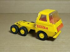 Vintage Tonka Bottom Dump Semi Cab Mini Pressed Steel Yellow Orange Grill 4 ½" comprar usado  Enviando para Brazil