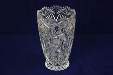 Crystal glass vase for sale  TELFORD