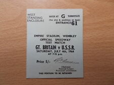 Sway ticket gt.britain for sale  THETFORD