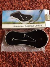 Juego de mini escritorio de golf ejecutivo de aluminio Gadget Shop - regalo en caja segunda mano  Embacar hacia Argentina