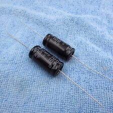 Qty 2  100uF 100V Electrolytic Non-Polarized Speaker Crossover Capacitor for sale  Shipping to South Africa