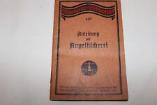 Anleitung angelfischerei 1914 gebraucht kaufen  Rosbach v. d. Höhe