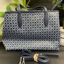 Kate Spade New York Link Satchel Purse Tote Blue (040432) for sale  Shipping to South Africa