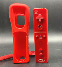 Original Nintendo Wii (U) Remote Motion Plus Inside Controller - Rot + Hülle comprar usado  Enviando para Brazil
