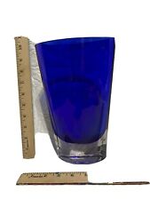Blue vase glass for sale  Westminster