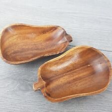 Teak wood bowls for sale  Shipping to Ireland