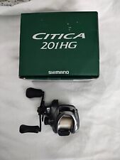 Used, Shimano Citica left hand 201HG, 7:2:1 Bait casting Reel. Used, Great Condition.  for sale  Shipping to South Africa