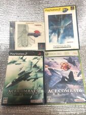 PS PS2 Xbox360 Ace Combat 2 4 5 6 Series conjunto total de peças defeituoso faltando I, usado comprar usado  Enviando para Brazil