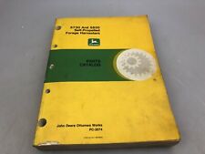 John Deere 5730 + 5830 Sieczkarnie samobieżne Części Katalog części Angielski na sprzedaż  Wysyłka do Poland