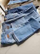 Lote Vintage Atacado de Jeans Wrangler Masculino 6 Pares Algumas Manchas e Frays comprar usado  Enviando para Brazil