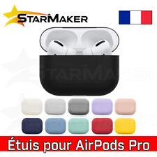 Etui pour AirPods Pro - Housse de protection Silicone coque antichoc écouteurs d'occasion  France