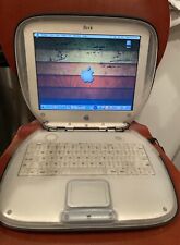 Vintage Apple Graphite Clamshell iBook G3 366mhz OS 9.2/10.4 Upgraded HD & RAM, used for sale  Shipping to South Africa