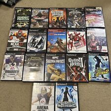 PLAYSTATION 2 PS2 Game  Lot Bundle 17 Games UFC, Guitar Hero,DDR, Test Drive Etc for sale  Shipping to South Africa