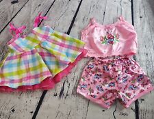 Build A Bear Pink Tattoo Pajamas Pastel Gingham Sundress See Photos for sale  Shipping to South Africa